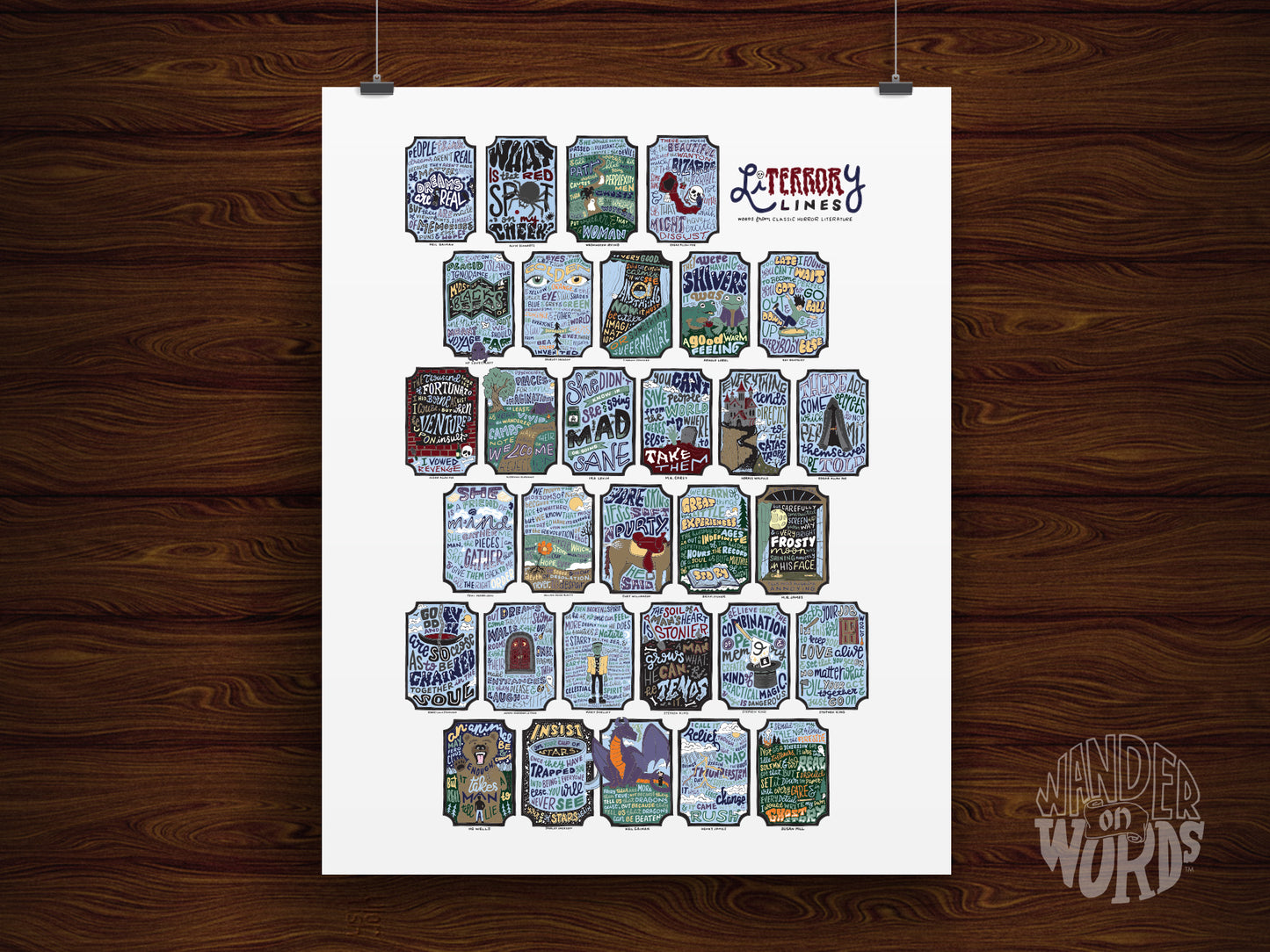 LiTERRORy Lines Poster